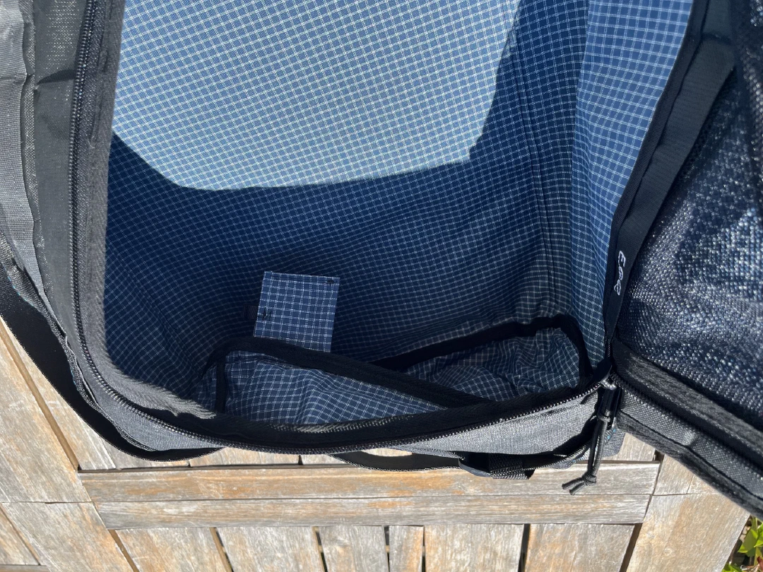 Concealed internal AirTag.